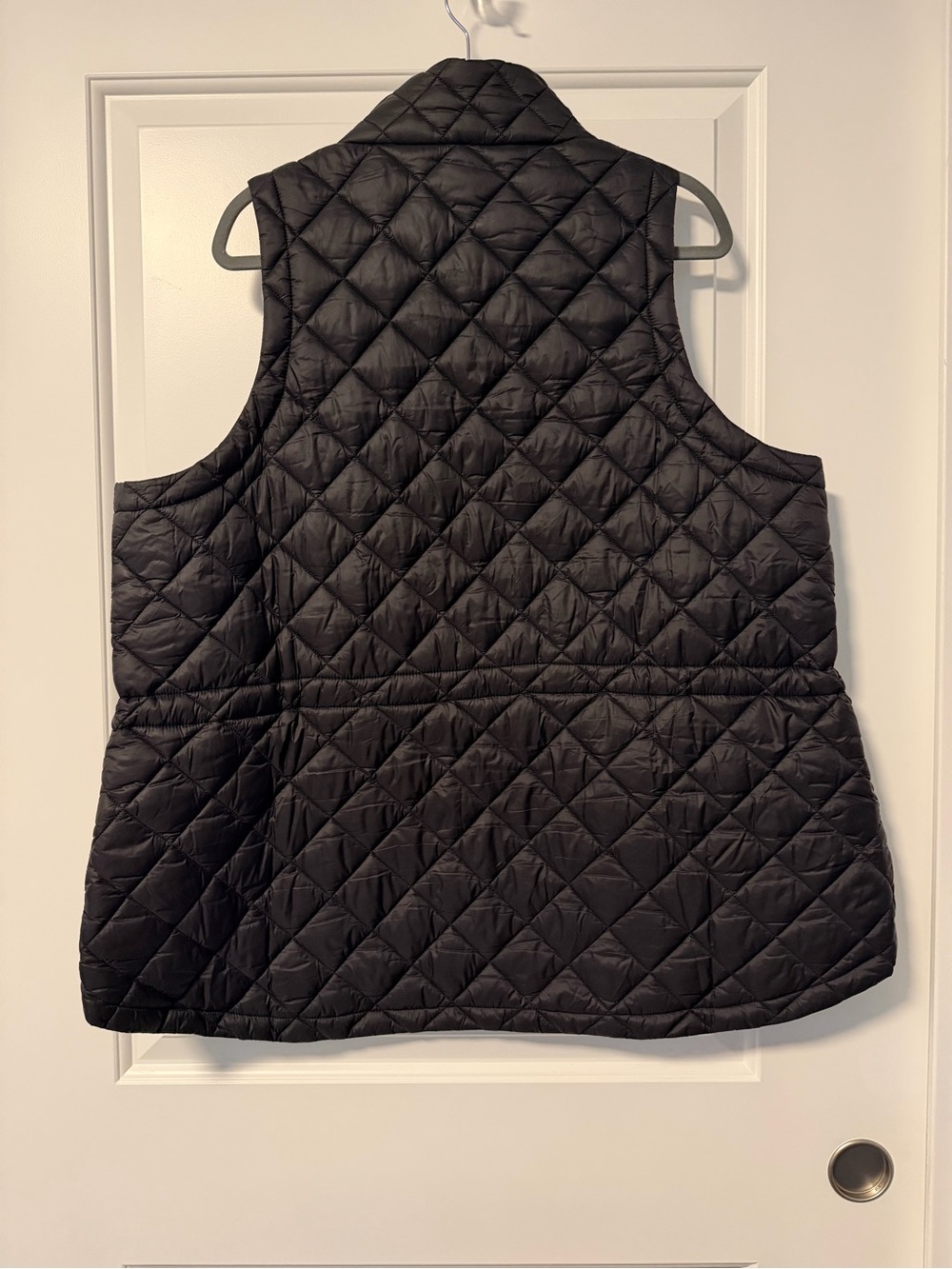 Athleta: Whisper Featherless Vest Black 1X - Picture 2 of 4